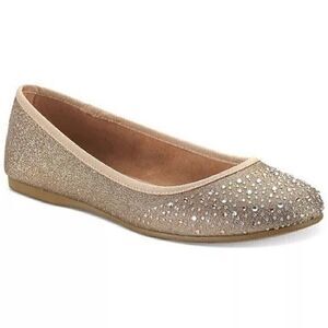 Style & Co Angelynn Flats, Women's Shoes(size 8M) Angelina gold